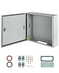 Waterproof Electrical Enclosure 20 x 20 x 6'', Outdoor Electrical Box Weatherproof, Electrical Junction Box with Reinforced Lock