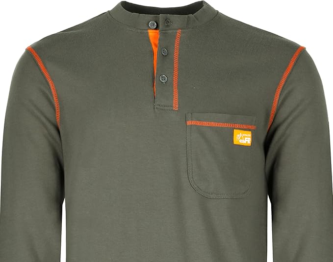 Titicaca FR Shirts Flame Resistant T Shirts 100% Cotton Men's Pre-Washed Fire Retardant T-Shirts