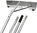 USA-Made Snow Roof Rake - with Shingle Saver Rollers (16 Foot)