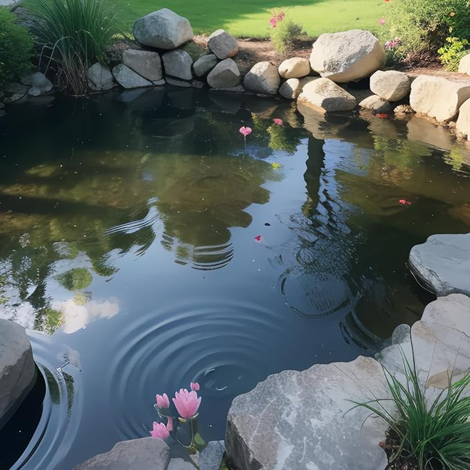 Solar Fountain Pump, 7V 1.4W Solar Fountain Pump for Bird Bath, Solar Water Pump Monocrystalline Silicon Square Floating for Garden, Ponds and Outdoor