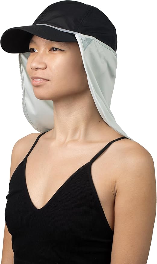 CoolNES - UV Sun Protection Neck Drape Adjustable Multifunctional 2 in 1 Face Covering for Outdoor Fishing - Unisex
