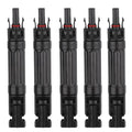 XYRIS Solar Panel Fuse Holder 30A IP67 Waterproof - with UL94-V0 Fireproof Housing & Surge Protection, Universal Fit for 2.5-6mm² Solar Cables (5 Pcs)