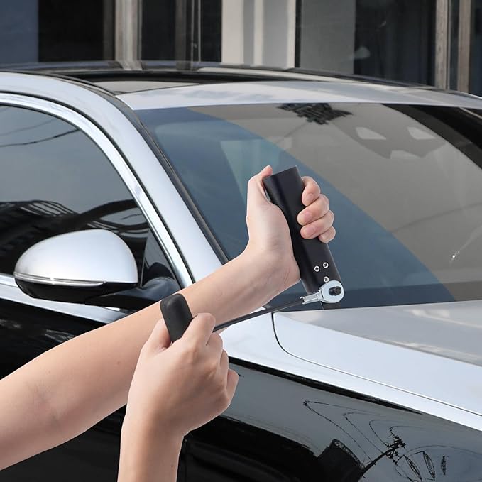 Windshield Removal Tool Kit,Windshield Removal Tools,Windshield Installation Kit,Universal Car Windscreen Quick Release Cold Knife,Windshield and Car Window Removal Tool Sraper Tool Set