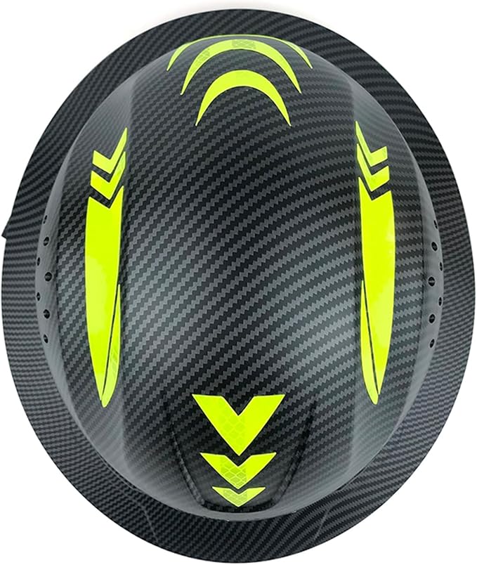 Hard Hat Full Brim Hardhats Safety Helmet Hydro Dipping HDPE ANSI Type Ⅰ Class C Certified ANSI Z89.1 Construction Work Industrial Vented
