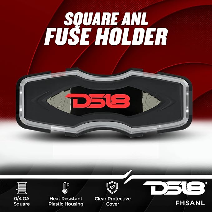 DS18 FHSANL 0-Gauge/4-Gauge Square ANL Fuse Holder
