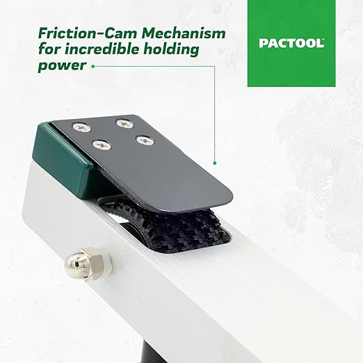 Pactool International Gecko Gauge Clamp For 7/16 In. Thick Composite Siding 2Pk
