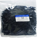 1000 pcs 6 inch Cable Zip Ties Heavy Duty, Premium Plastic Wire Ties with 18 LBS Tensile Strength, UV Resistant Cable Ties, Self-Locking Black Nylon Tie Straps