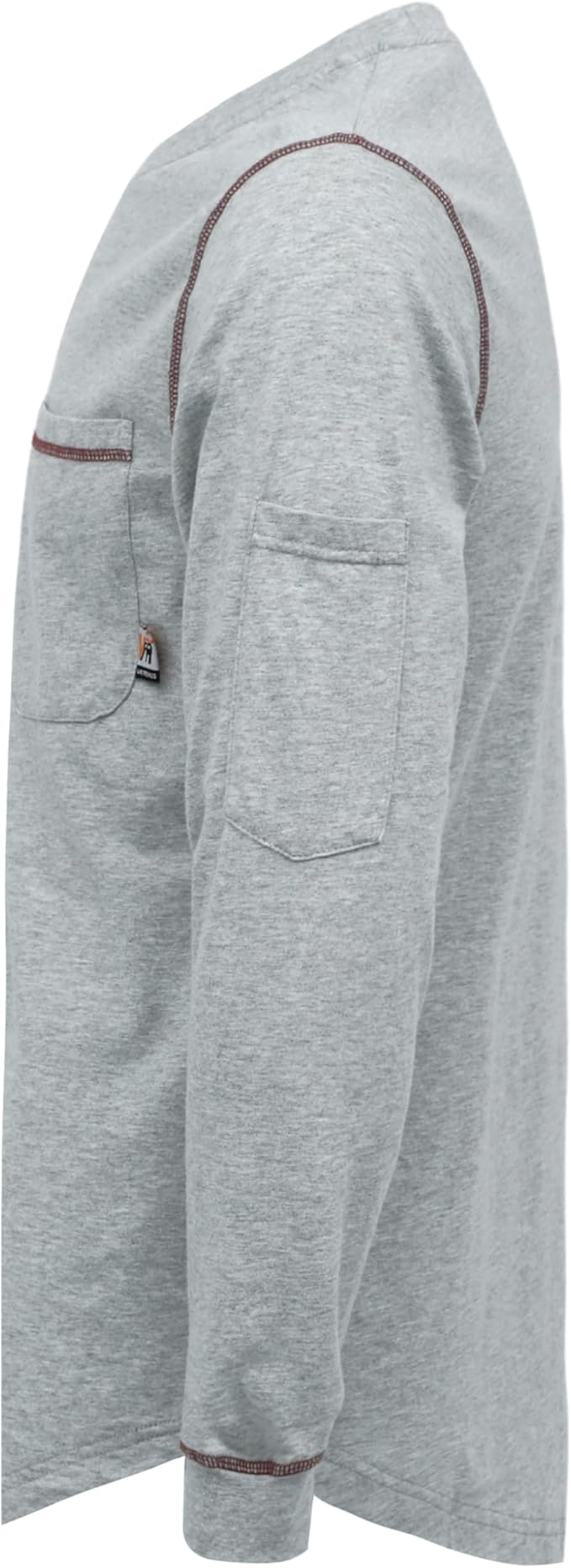 VATRENUS FR Shirts Crewneck 5.5oz Lightweight Flame Resistant 100% Cotton Men's Pre-Washed Fire Retardant Workwear