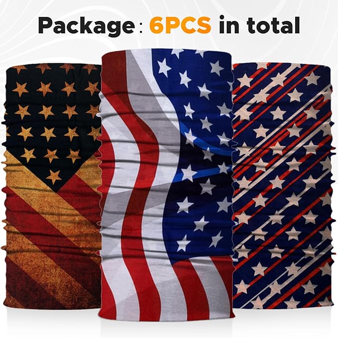 JOEYOUNG Headwear, Bandana, Neck Gaiter Head Wrap Headband Balaclava Magic Scarf