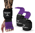 Weight Lifting Hooks, Padded Weight Lifting Straps Wrist Straps for Men and Women, Premium Deadlift Straps for Weightlifting and Powerlifting, Weight Lifting Gloves for Pull Ups
