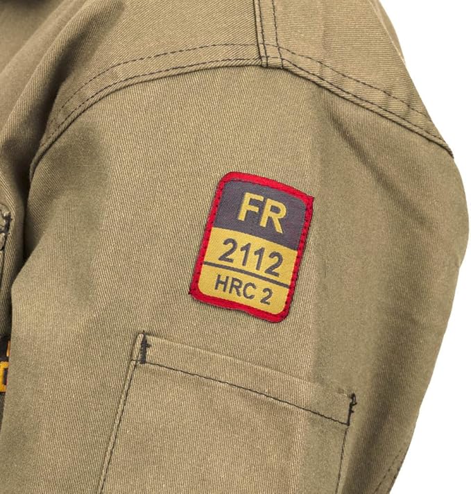 Flame Resistant FR Coverall - 88% C / 12% Nylon - 7oz