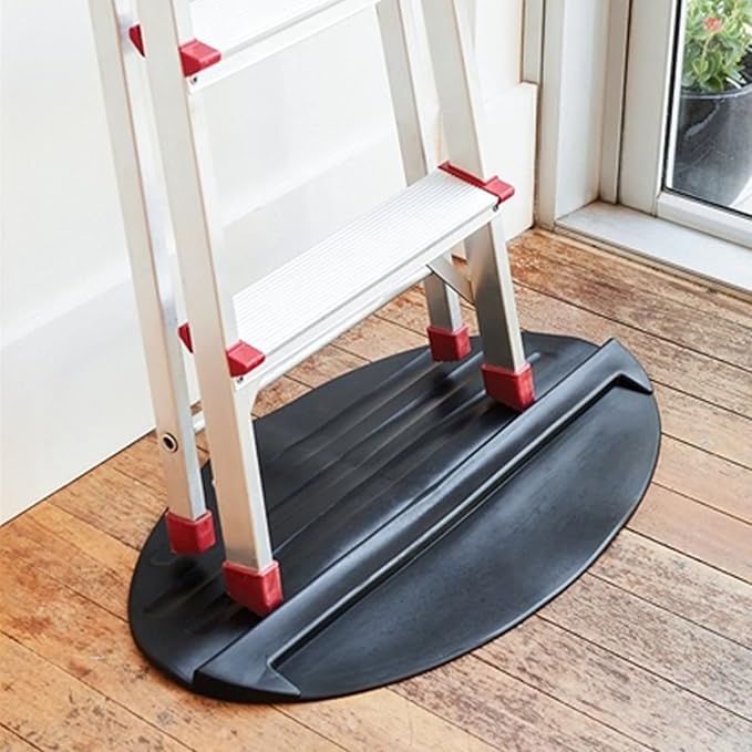 Extension Ladder Mat,Soft Rubber Non-Slip Anti-Skid Mat,Floor Protect Protection Safety Stopper Mat,Stepladder Telescoping Accessories