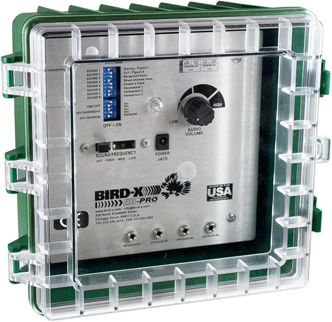 BroadBand Pro Ultrasonic/Sonic Bird Repeller