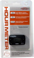 Hardline Products USA Vibration Activated Hour Meter – Wireless Waterproof Maintenance Tracker for Compressors, Electric Motors, Trailers, PTOs & Diesel Equipment – Peel & Stick Installation
