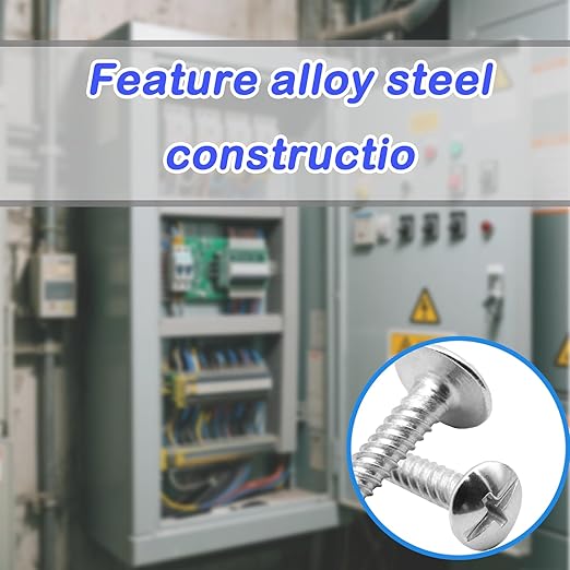 Load Center Cover Screws for Eaton, Alloy Steel Electrical Panel Screws Compatible with Eaton Load Centers 20 Pcs