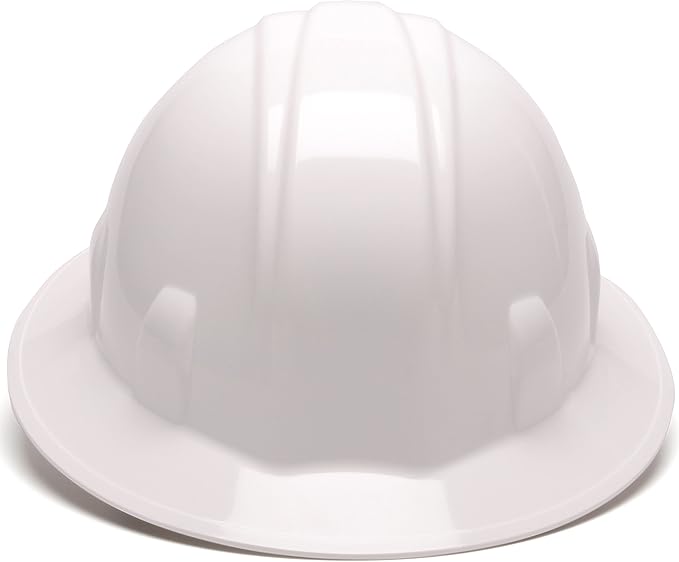 Pyramex Safety SL Series Full Brim Hard Hat 4-Point Ratchet Suspension