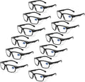 ProtectX Classic Safety Glasses, Anti-Fog Scratch Resistant Lenses, Protective Eyewear for Work, Indoor/Outdoor, ANSI Z87.1