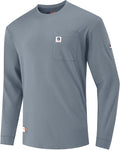 FR Shirts for Men 6.5oz Lightweight Fire Resistant Shirts for Men Long Sleeve NFPA2112/CAT2