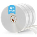 TAPEBEAR White Butyl Caulking Tape 1/2" x 30' x 1/8" RV Tape Sealant Waterproof, 3 Rolls