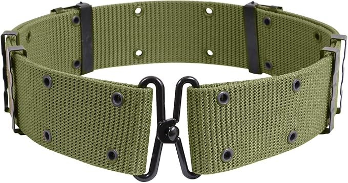 Rothco Utility Belt with Metal Buckles – Adjustable Uniform Service Belts