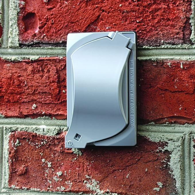Sigma Engineered Solutions 14147WH 1-Gang Universal Weatherproof Cover, White