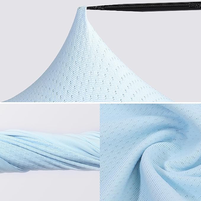 UPF 50+ Face Mask for Women & Men - Ice Silk Cooling Full Face Cover, Breathable Sun Protection Neck Gaiter