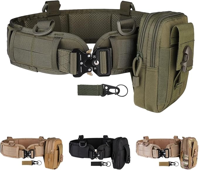 Tactical Battle Belt Set, Molle, Shooting, War Belt