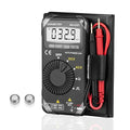 AIOMEST Digital Multimeter,Pocket Voltmeter Ohmmeter Measuring AC&DC Voltage Resistance Continuity Buzzer Diode Test, Auto Ranging Card Volt Ohm Tester DMM AI-4201