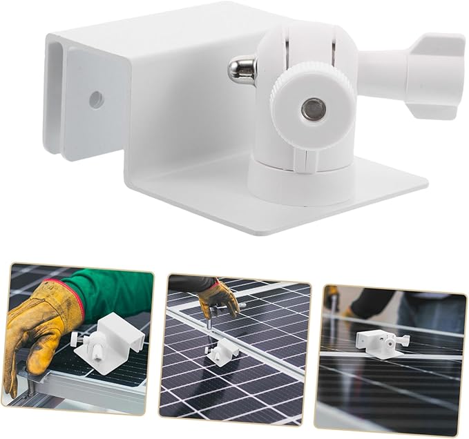 IMIKEYA 1Set Adjustable Solar Panel Mounting Bracket for Rv Boat Truck Roof Sturdy Aluminum Alloy for Optimal Sunlight Absorption Secure Installation for Space Saving Efficiency