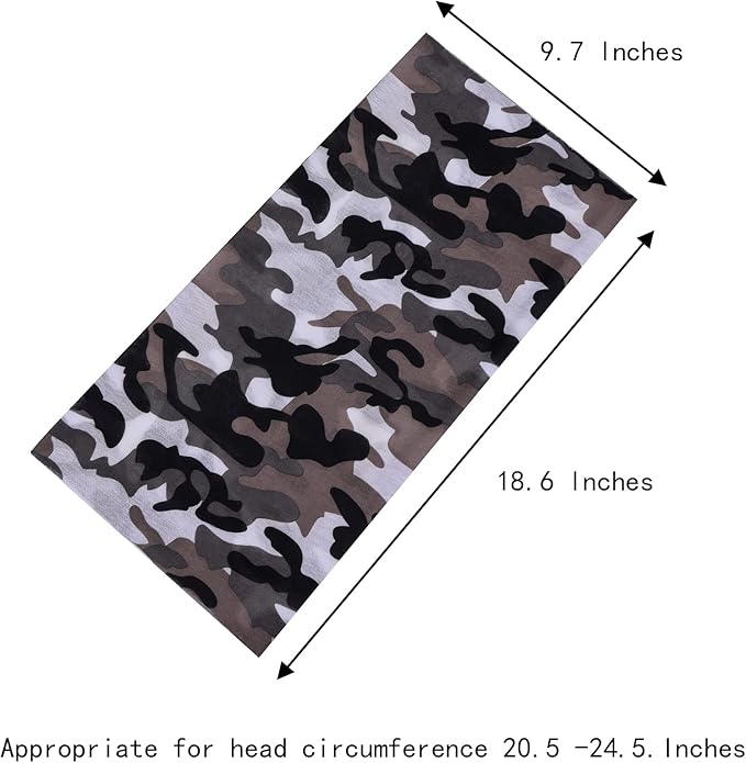 Neck Gaiter Masks Tube Scarf,Seamless Bandanas Buffs Gators,Ourdoor Face Mask Face Covering Multi Headwear