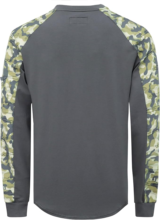 BOCOMAL FR Shirts 6oz Lightweight Flame Resistant Long Sleeve Henley Shirt Fire Retardant Workwear NFPA2112 CAT2
