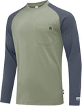 FR Shirts for Men Lightweight Fire Resistant Shirts 5.5oz for Men Long Sleeve NFPA2112/CAT2