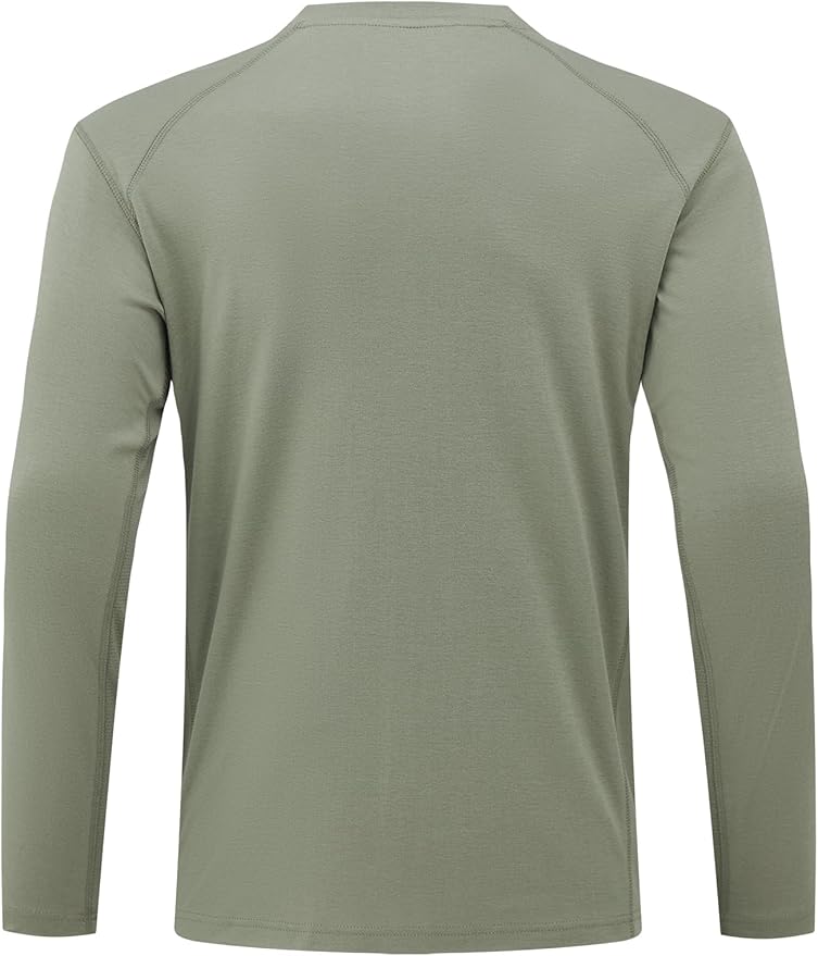 FR Shirts for Summer 5.5OZ Lightweight Breathable Vented Mesh Flame Resistant Long Sleeve Crew T-Shirt CAT2