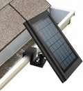ALERTCAM Gutter Mount for Solar Panel, Adjustable Weatherproof Aluminum Alloy Mount Bracket, Perfect Angle to Get Adequate Sunlight (Black)