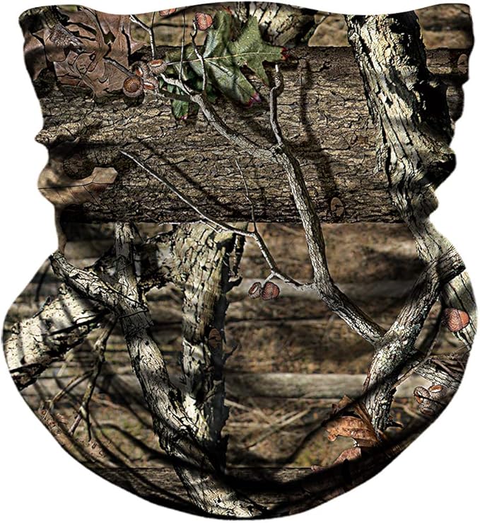 JOEYOUNG Skull Face Mask UV Sun Dust Neck Gaiter Bandana Headwear Motorcycle