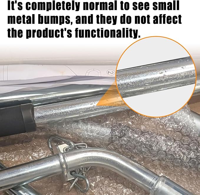 Ladder Stabilizer Standoff Brackets with Foam Elbows Ladder Accessories,Extension Ladder Stabilizer for Roof,Ladder Standoff (1 Pairs)