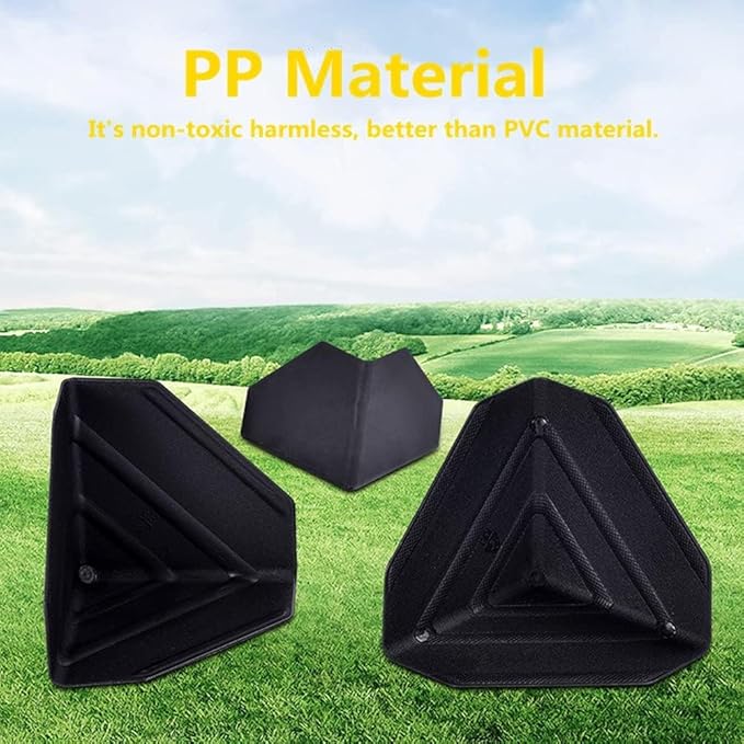 Shipping Box Corner Protectors (60-Pc Set) Plastic Packaging Edge Protectors, Carton Packing Corner Guard Frame Corner Protectors 60 Type Handcraft Packaging Protector for Express Box Packaging.