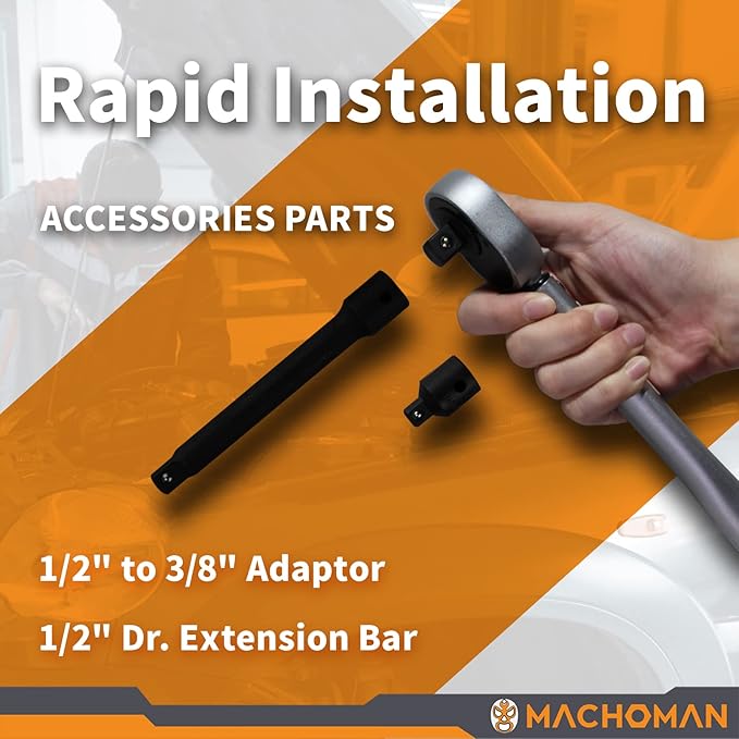 MACHOMAN Ratchet Torque Wrench Set (TQW403)