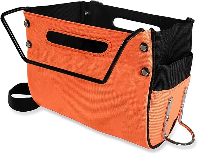 Ladder Cargo Hold Tool Pouch, Upgrade Ladder Storage Bag Featuring Elastic Storage for Secure Tool and Gear Organization