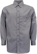 TICOMELA FR Shirt for Men Flame Resistant Shirts 6.5oz Light Weight Plaid Men's Fire Retardant Shirts