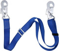 NTR Safety Harness Lanyard, Fall Protection Lanyard and Safety Belt Adjustable,from 4-Feet to 6-Feet Outdoor Tree Climbing Belt Restraint Lanyards With Large Snap Hooks