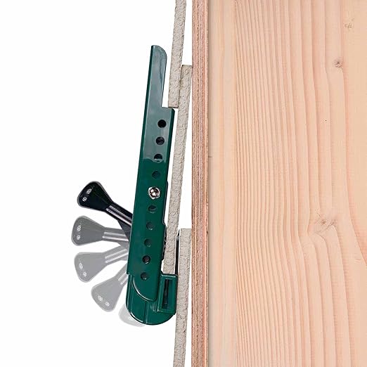 PacTool Gecko Gauge 8 in. x 3/8 in. D Plastic LP Siding Tool Green 2 pk