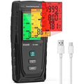 ERICKHILL 3 in 1 EMF Detector, Electromagnetic Field Radiation Detector for EF, RF, MF, WiFi,5G Signal,Triple Alarm Modes, Type-C Charging, EMF Meter for Home, Office, and Paranormal Investigation