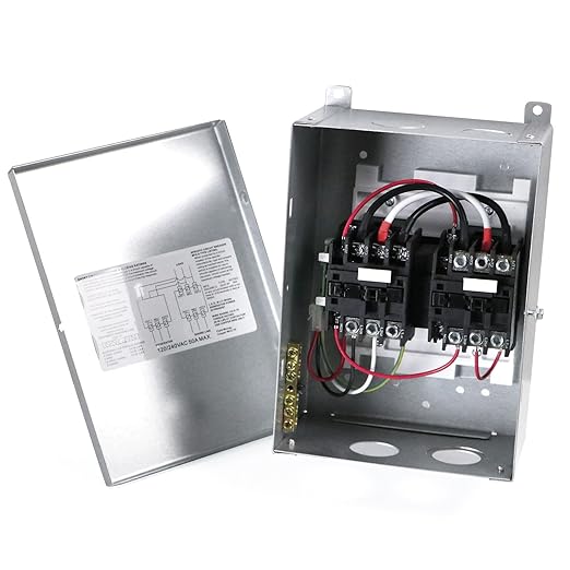 RV Automatic Transfer Switch 50 Amp,240 VAC,70A Neutral Rating,120/240 Volt