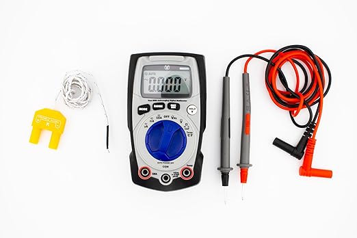 Westinghouse 600V True RMS Auto-Ranging Multimeter with Backlight and MAX/MIN; Measures Voltage Current Resistance Capacitance Frequency Temperature; 2-Year Warranty; Professional & DIY Use