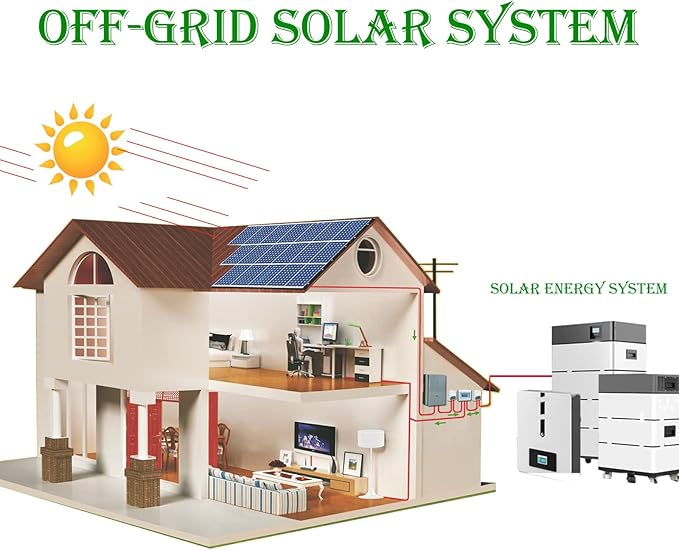 6 String Solar Combiner Box, IP65 Waterproof PV Combiner Box for On/Off Grid Solar System, with Lightning Arrester, 15ARated Current Fuse & 63A Circuit Breaker (Plastic Box)