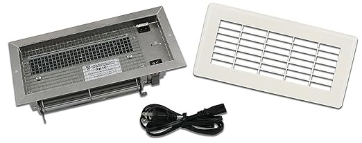 Tjernlund RB12X6W Register Booster Fan, Fits 6" x 12" Register, White
