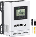 30A Mppt Solar Charge Controller 12V 24V Solar Panel Charge Controller Intelligent Regulator with LCD Display Charge for Gel LiFePO4 SLD FLD Batteries