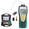 Professional-Grade Digital Manometer, ±241.3kPa/35PSI Gas Pressure Tester with Backlit LCD, 11 Units Conversion MAX/MIN/AVG & Data Logging, HVAC/Automotive Diagnostic Tool (Includes Battery)