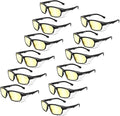 ProtectX Classic Safety Glasses, Anti-Fog Scratch Resistant Lenses, Protective Eyewear for Work, Indoor/Outdoor, ANSI Z87.1